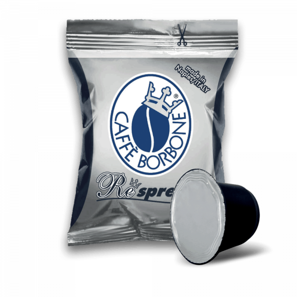 Kapseln Respresso Caffè Borbone Mischung NERA kompatibel mit Nespresso