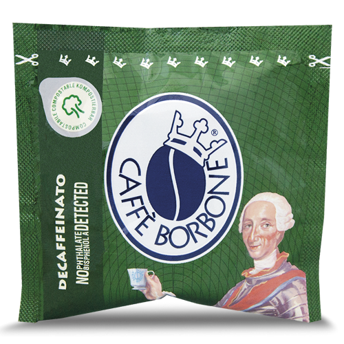 Papierkapseln ESE 44mm Caffè Borbone Mischung Dek